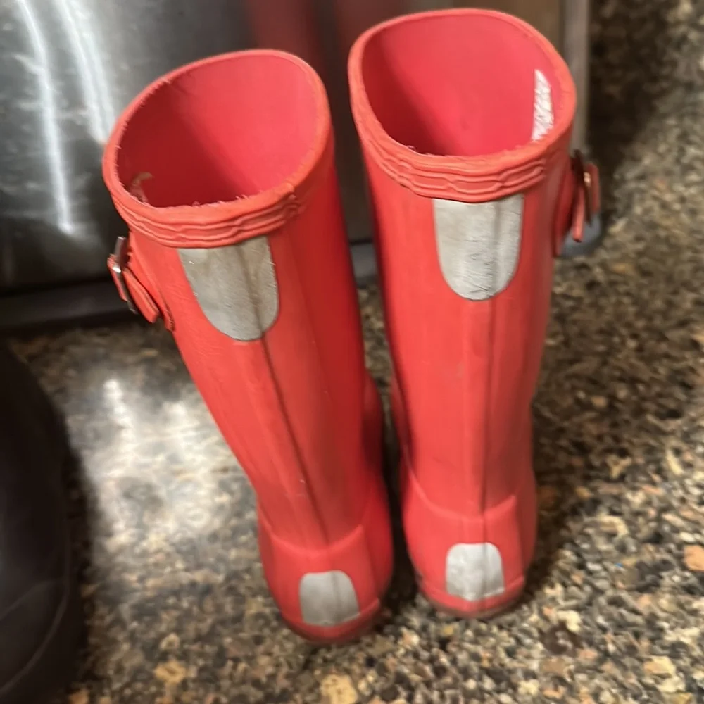 Hunter girls rain boots